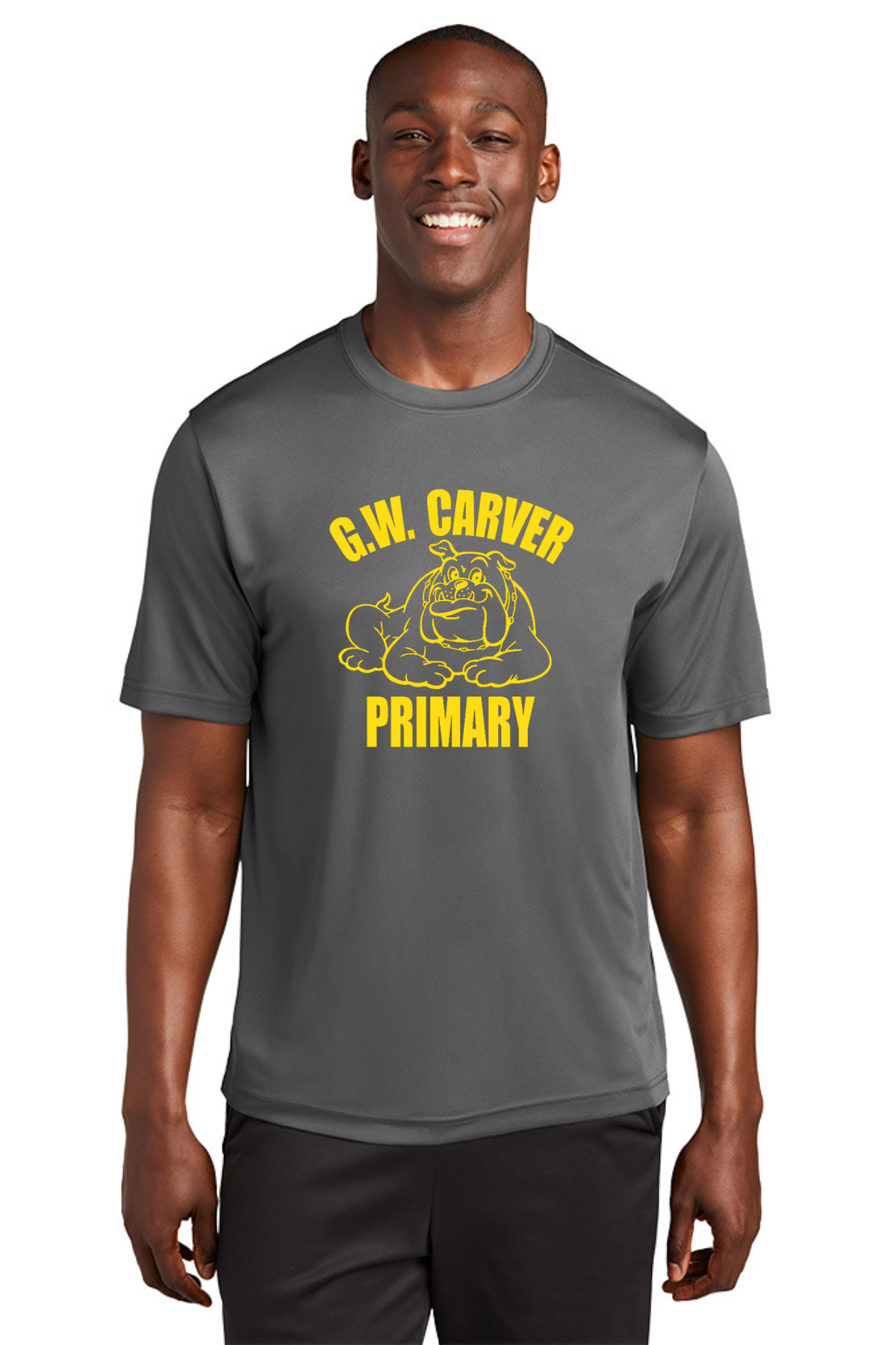 G W Carver Primary Dri Fit T Shirt - Iron Grey