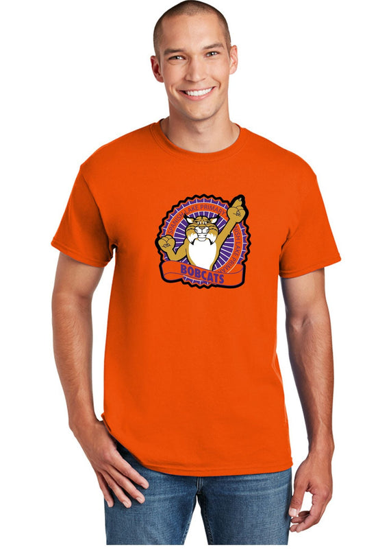 Spanish Lake Primary Orange T Shirt - Full Front Design