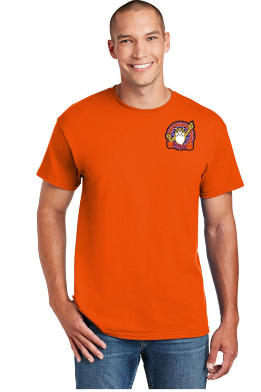 Spanish Lake Primary Orange T Shirt - Left Chest Design