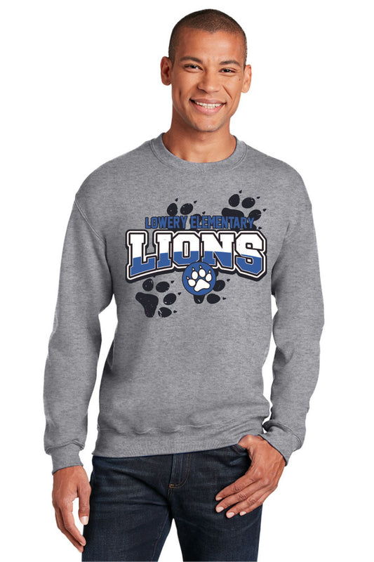 Lowery Elementary Sport Grey Crewneck Sweatshirt