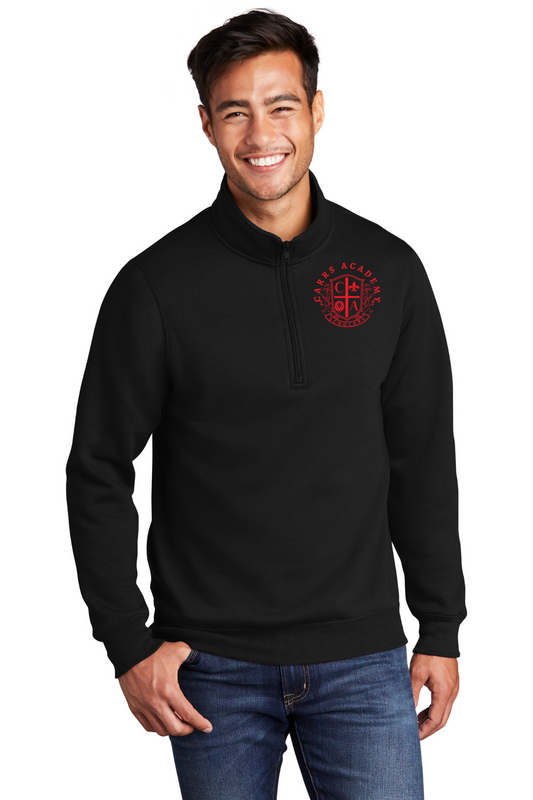 CARRS Academy Quarter Zip Pullover - Black