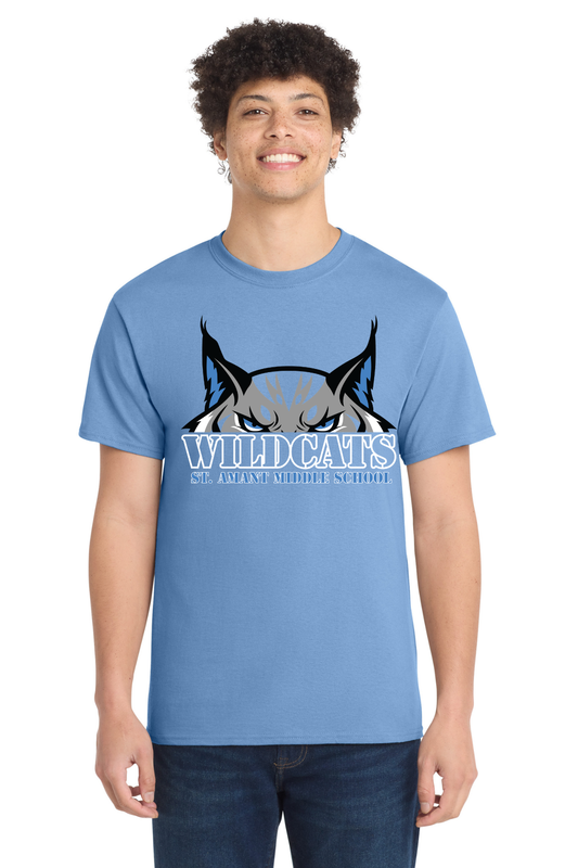 St Amant Middle Carolina Blue Spirit Shirt