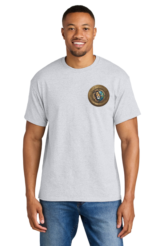 Lions Club Compass Design T Shirt