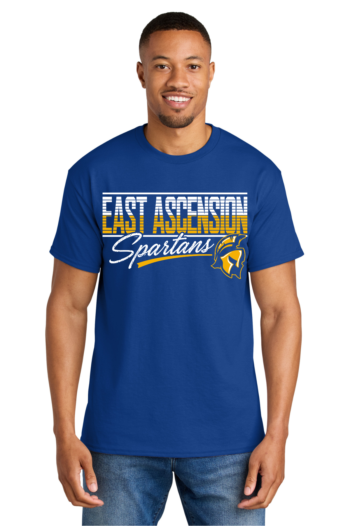 East Ascension High School T Shirt - Spartan Design 1