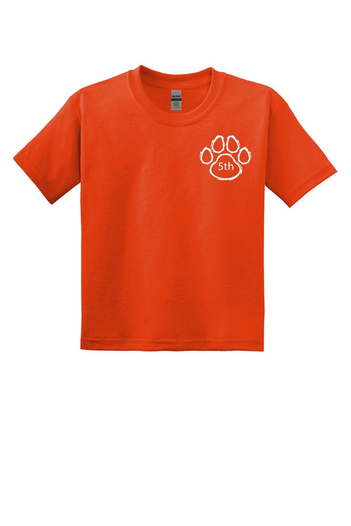 Spanish Lake Primary 5th Grade Class Shirts - Orange