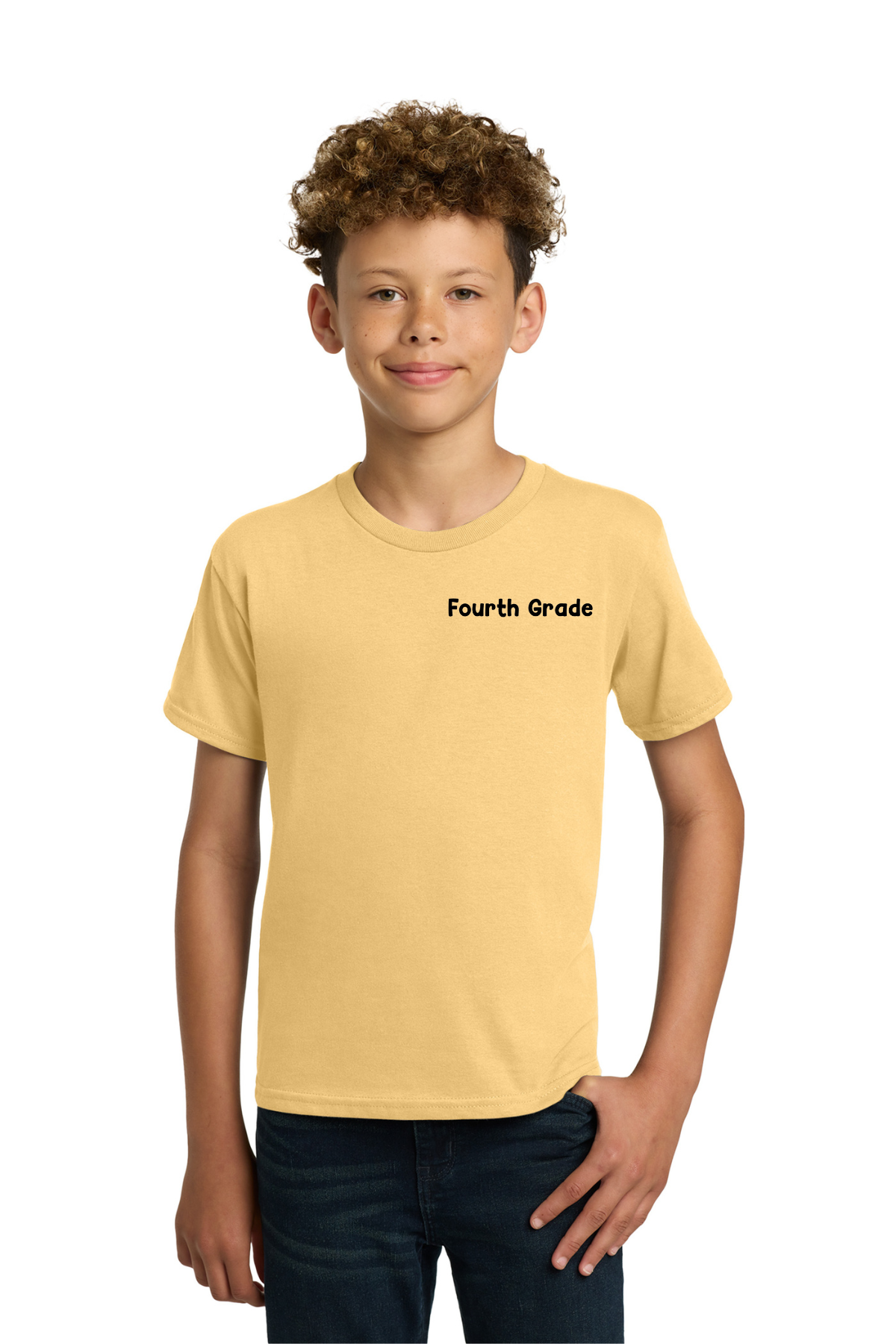 St Amant Primary 4th Grade Class Shirts - Yellow Haze
