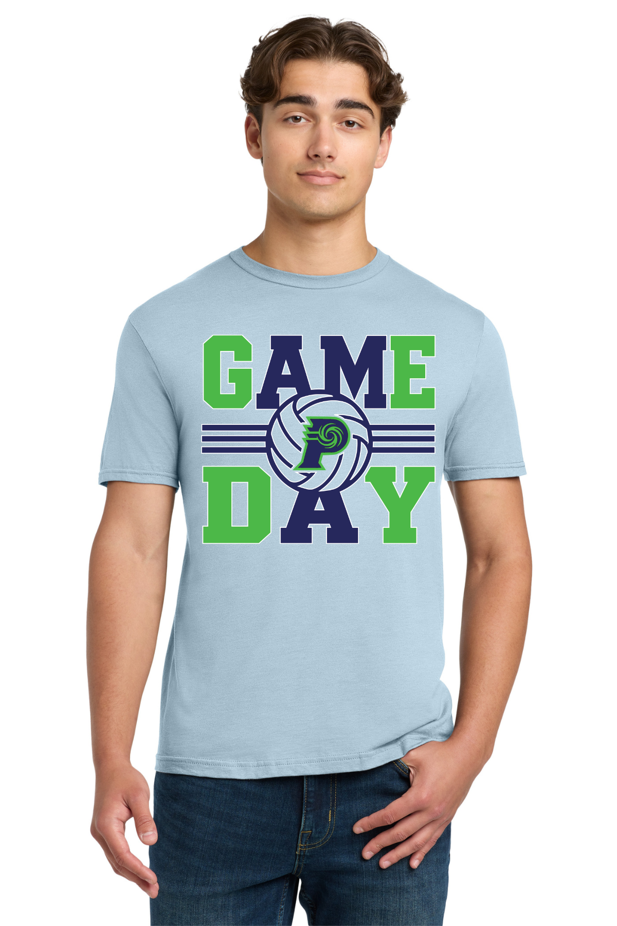 Prairieville High School Volleyball Softstyle Tee - Game Day