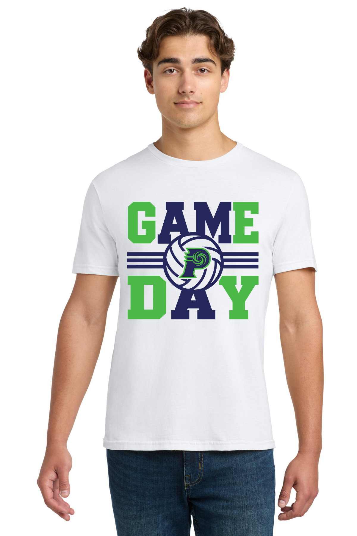 Prairieville High School Volleyball Softstyle Tee - Game Day