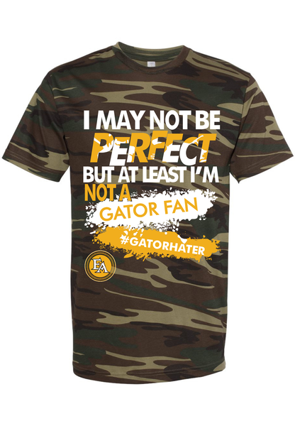 East Ascension High Camo Gater Hater Short Sleeve T Shirt