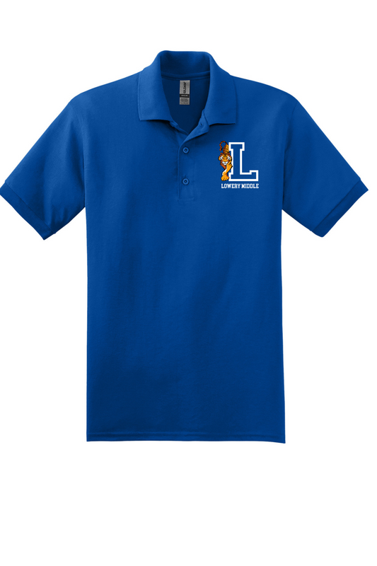 Lowery Middle Royal Blue Polo Shirt