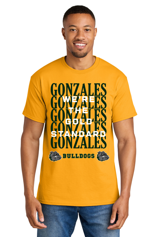 Gonzales Middle Spirit Shirt (Gold Standard Design)