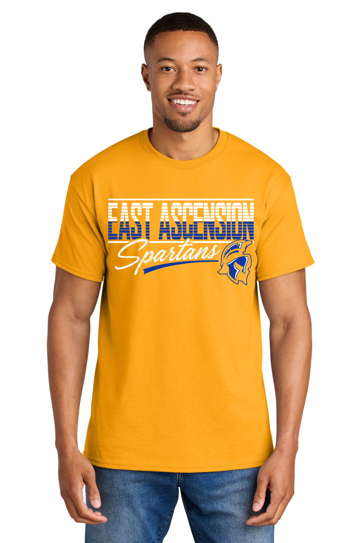 East Ascension High School T Shirt - Spartan Design 1