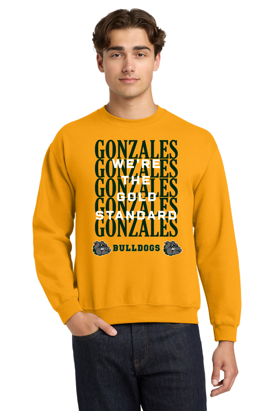 Gonzales Middle Sweatshirt (Gold Standard Design - adult sizes only)