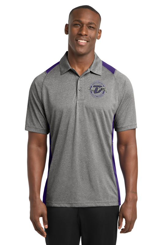 Dutchtown Sound Vintage Heather with Purple Polo