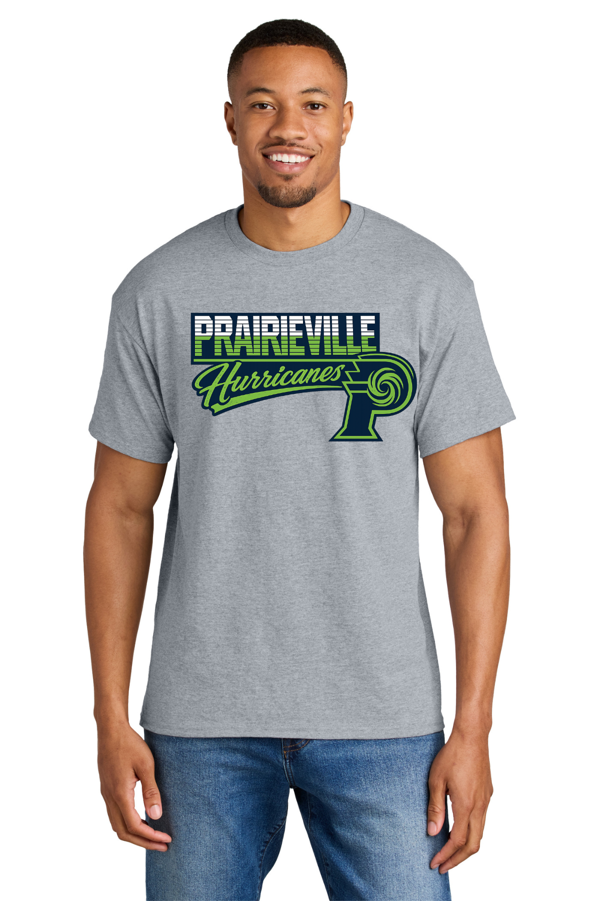 Prairieville High School T Shirt - Hurricanes Design