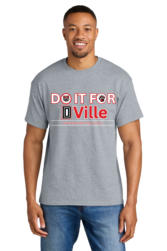 Donaldsonville High Do It T Shirt - Sport Grey