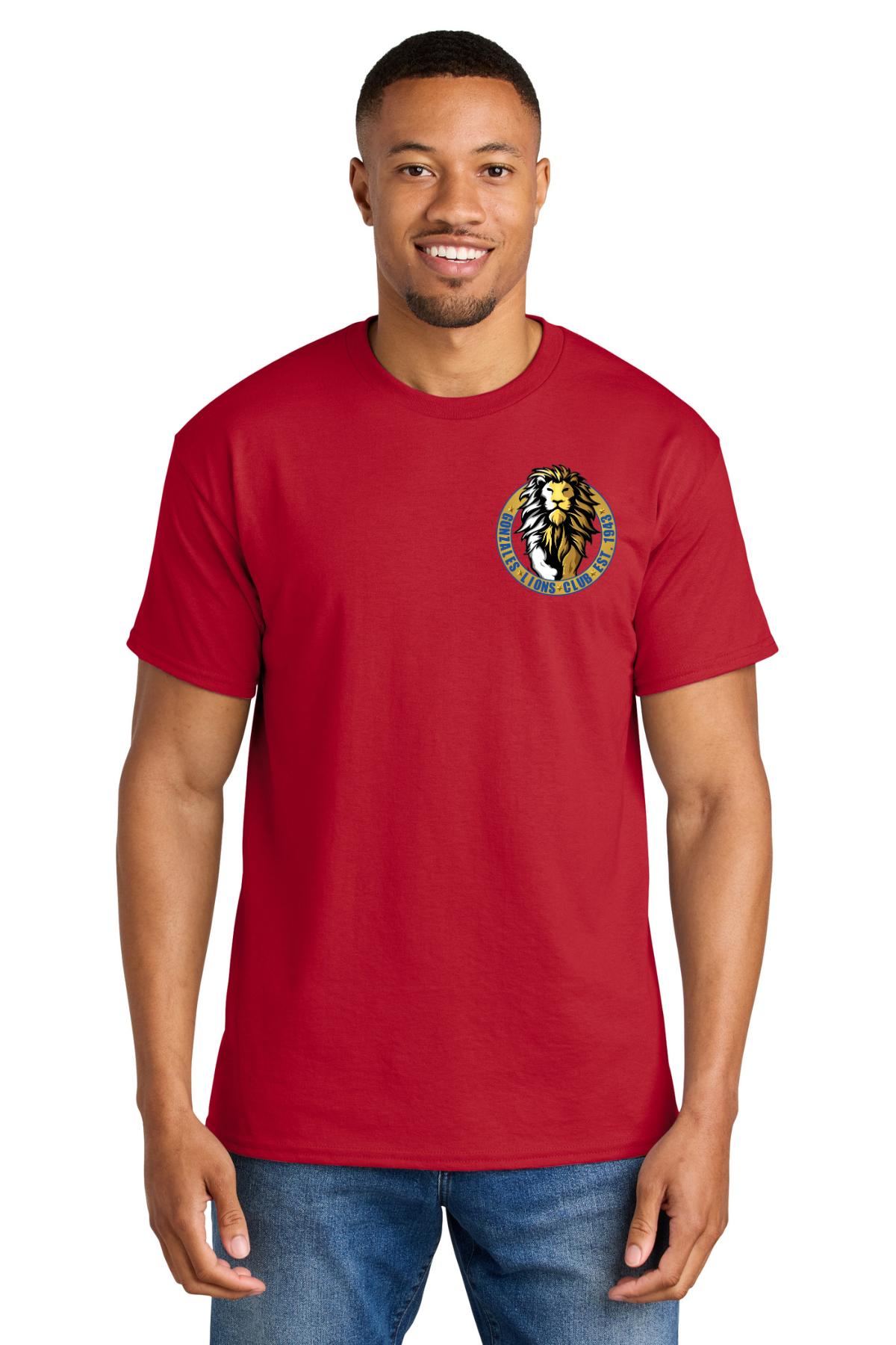 Lions Club Lion Design T Shirt