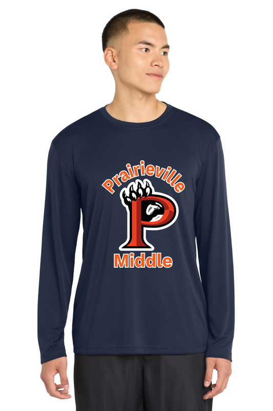 Prairieville Middle Dri Fit T Shirt - Long Sleeve