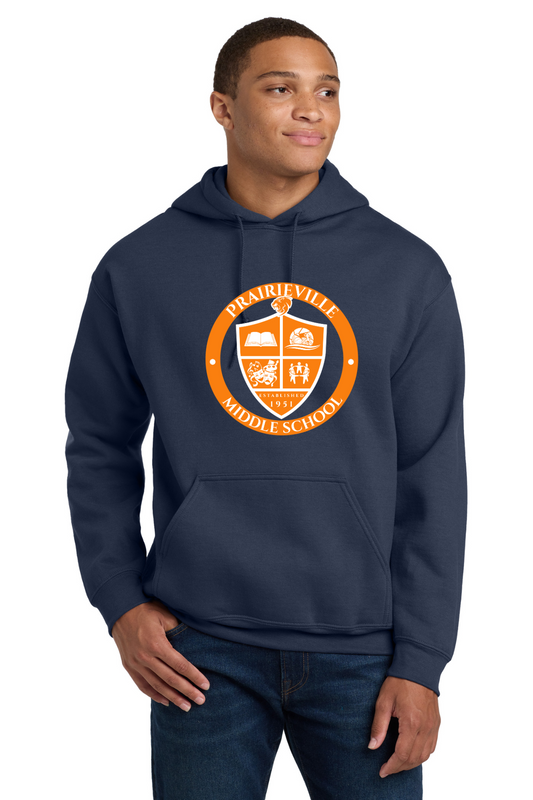 Prairieville Middle Hoodie Sweatshirt - Navy