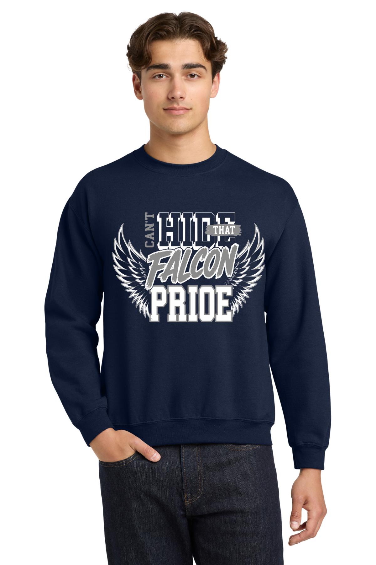 Bluff Ridge Primary Navy Crewneck Sweatshirt