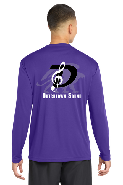 Dutchtown Sound Purple Long Sleeve Dri Fit Shirt