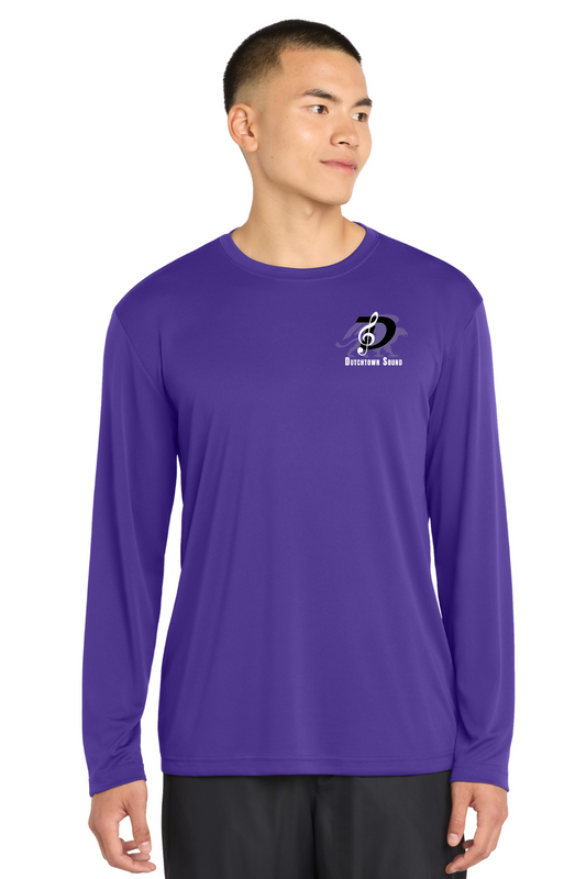 Dutchtown Sound Purple Long Sleeve Dri Fit Shirt
