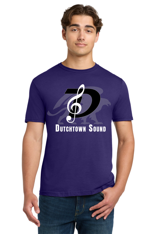Dutchtown Sound Purple Softstyle Short Sleeve T Shirt