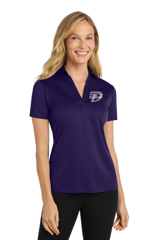 Dutchtown Sound Board Purple Polo - Ladies Cut