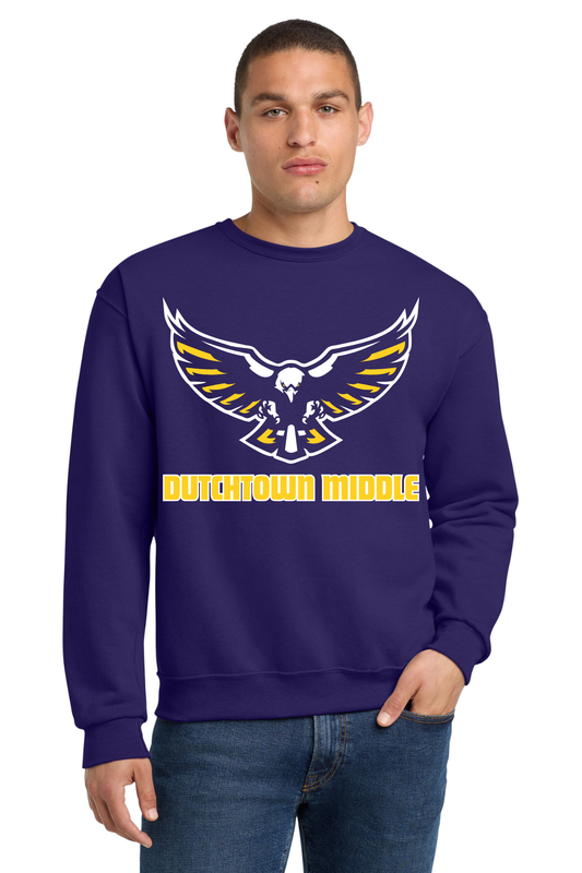 Dutchtown Middle Crewneck Sweatshirt - Purple