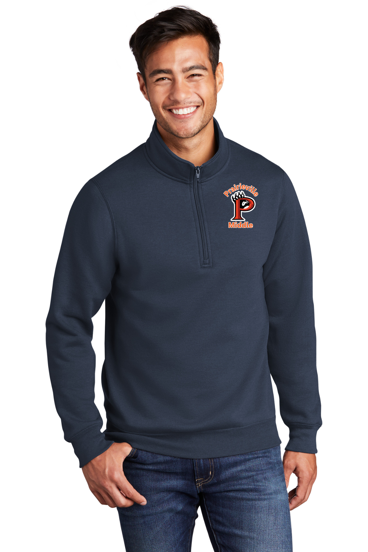 Prairieville Middle Quarter Zip Pullover