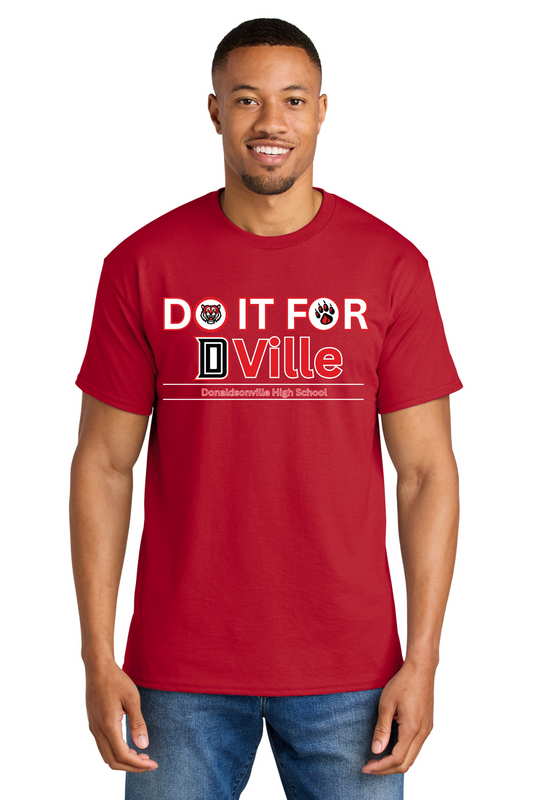 Donaldsonville High Do It T Shirt - Red