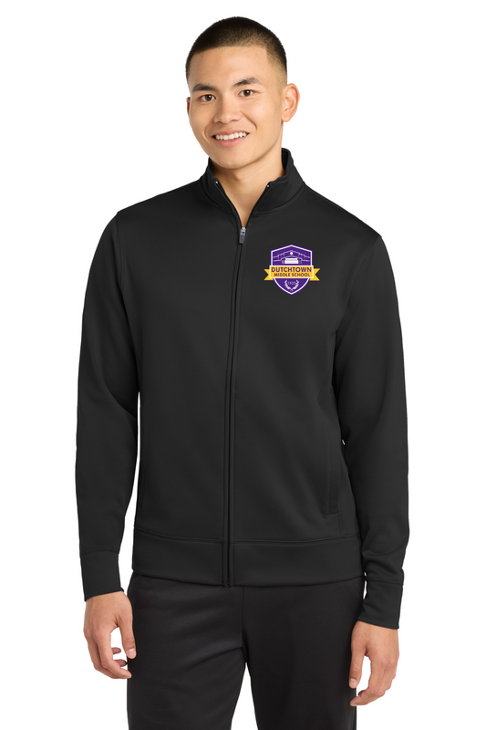 Dutchtown Middle Full Zip Jacket - Embroidered Logo