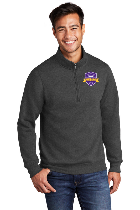 Dutchtown Middle Quarter Zip Pullover - Embroidered Logo