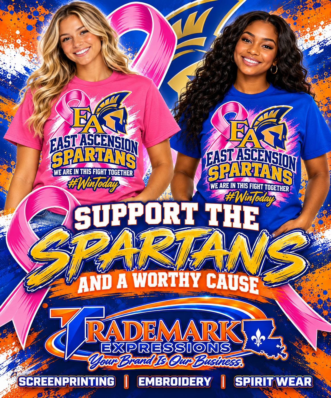 East Ascension Breast Cancer T shirt