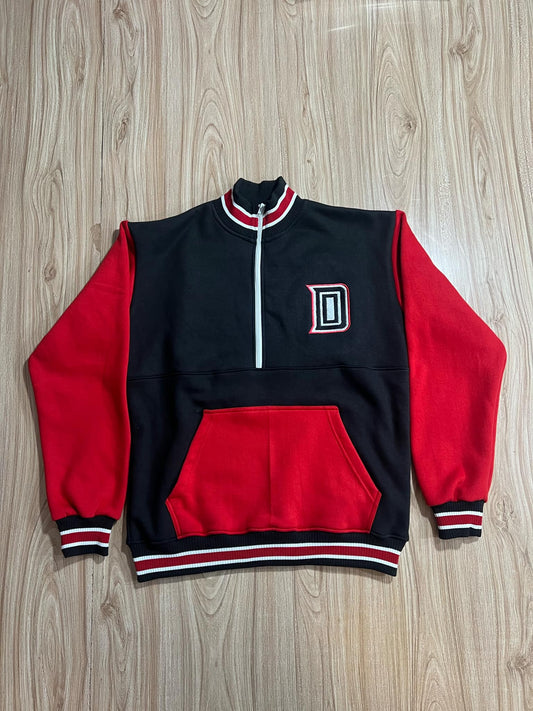 Donaldsonville High Half Zip Pullover with Embroidered Logo