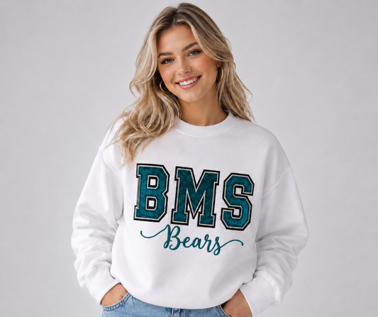 Bluff Middle Applique Crewneck (BMS)