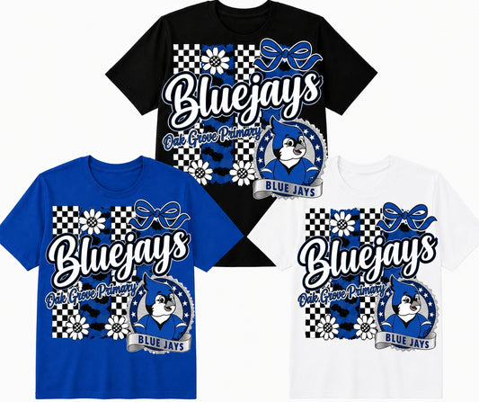 Oak Grove Primary Flowers & Bows T Shirt