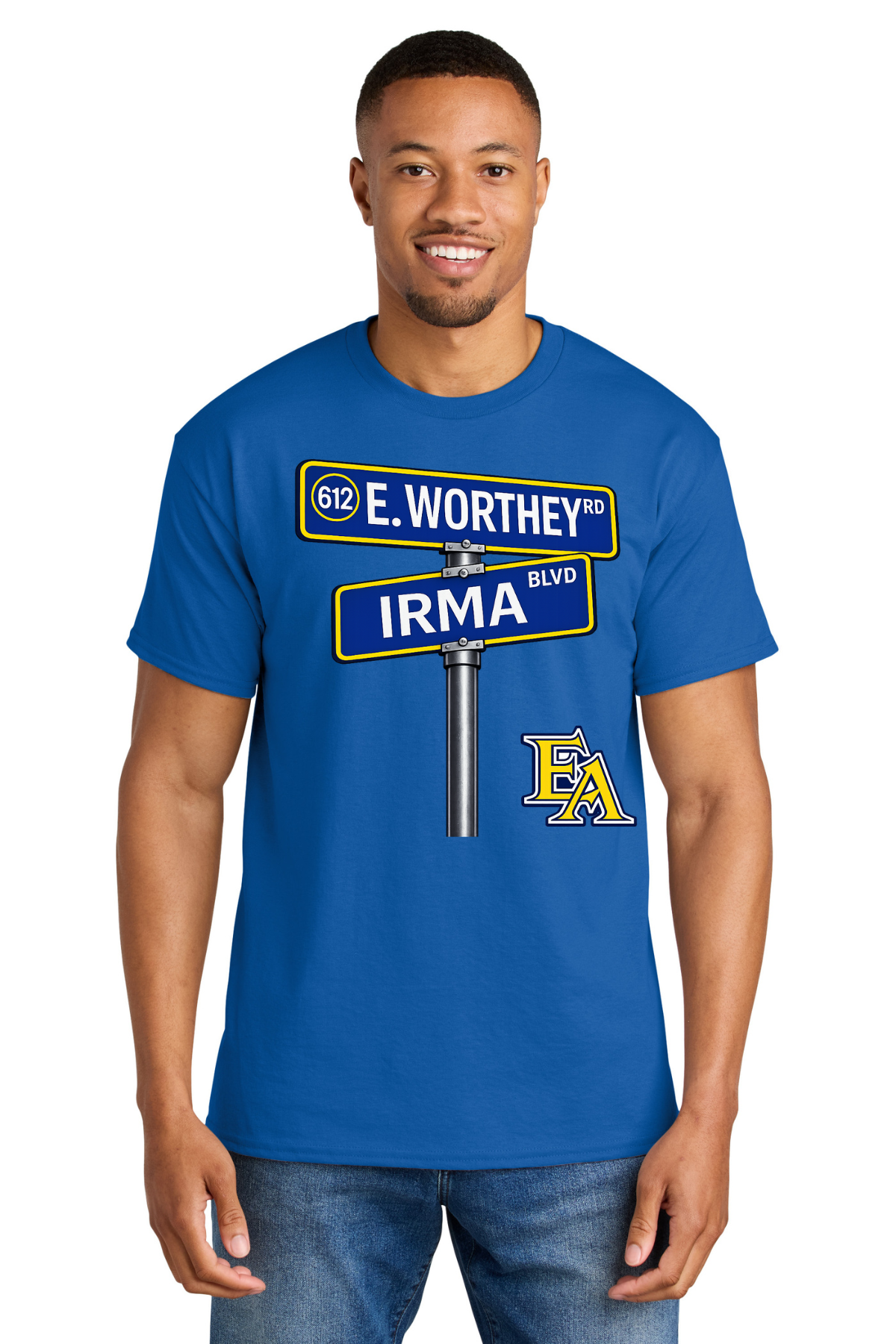East Ascension High School T Shirt - Spartan Address Design