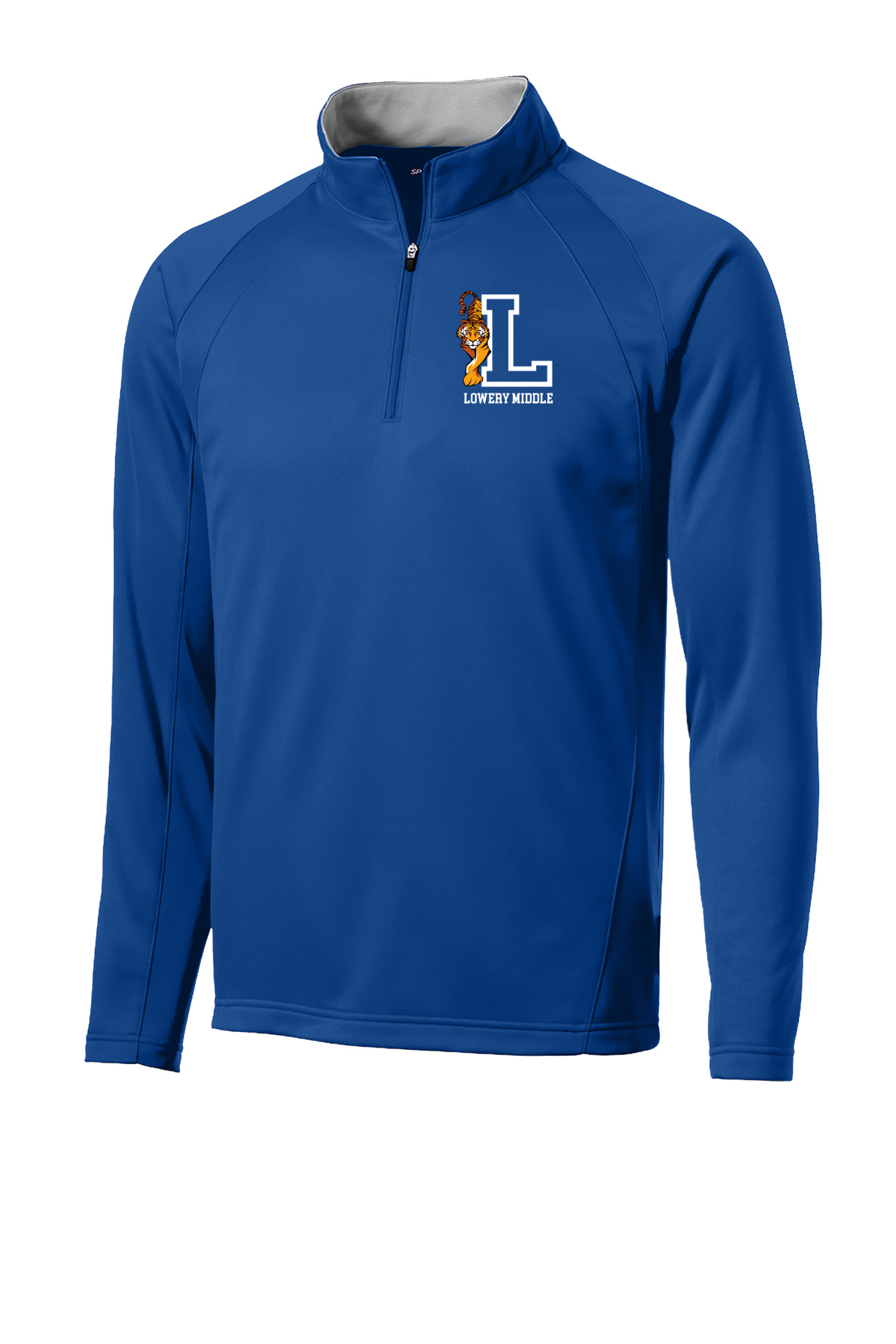 Lowery Middle Royal Blue 1/4 Zip Fleece