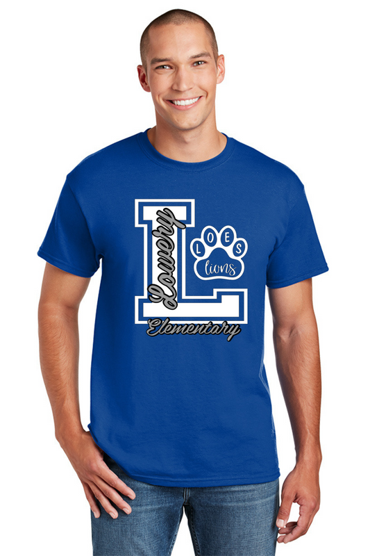 Lowery Elementary Royal Blue T Shirt