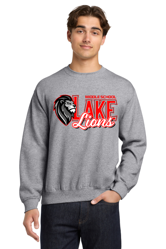 Lake Middle Sport Grey Crewneck Sweatshirt