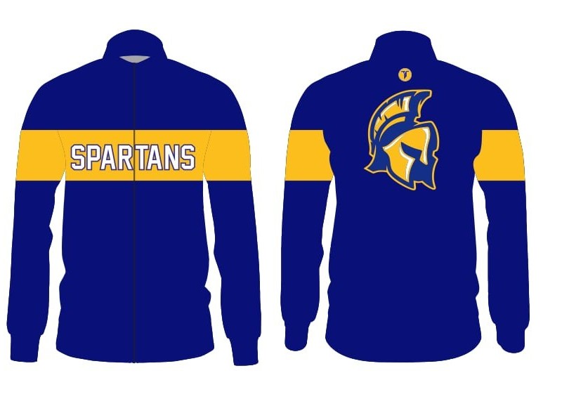 East Ascension High Track Suit Full Zip Jacket with Embroidered Logos