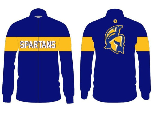 East Ascension High Track Suit Full Zip Jacket with Embroidered Logos