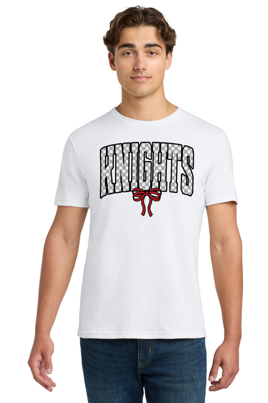Sugar Mill Primary White T Shirt (Checkered Knight)