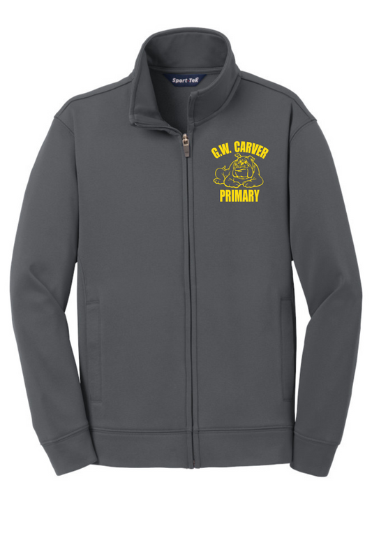 G W Carver Primary Dark Smoke Grey Full Zip Jacket